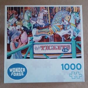 🧩Cotton Candy Carousel 1000 Piece Puzzle (-1)